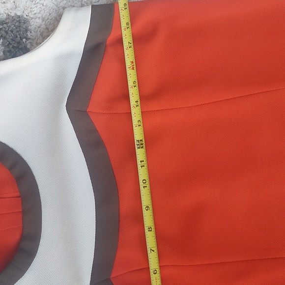 Knitmakers Vintage Orange Dress with Matching Suit Jacket size Medium - Picture 11 of 13